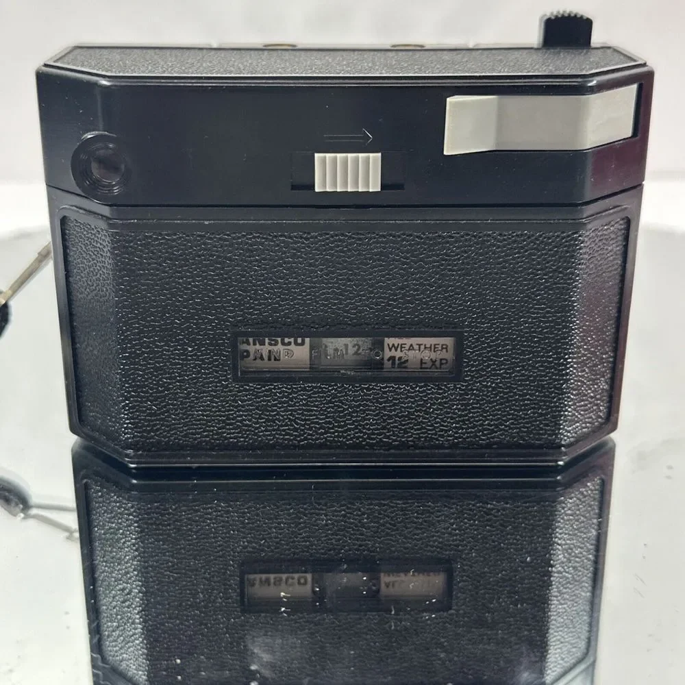 Gaf Anscomatic Cadet Camera With Booklet And Box Untested as is Made in N.Y‎ USA